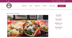 Desktop Screenshot of lisaslunchbox.com